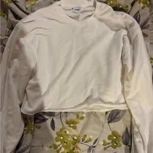TNA Cream Crewneck Top